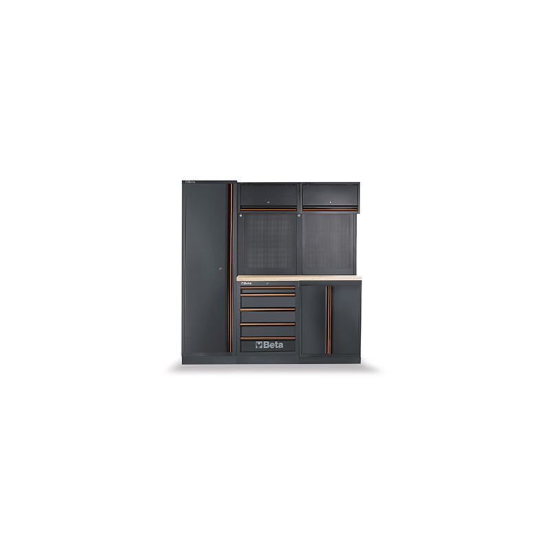 Töökoja mööbli komplekt C45PRO BW NÄIDIS KOMPLEKT!