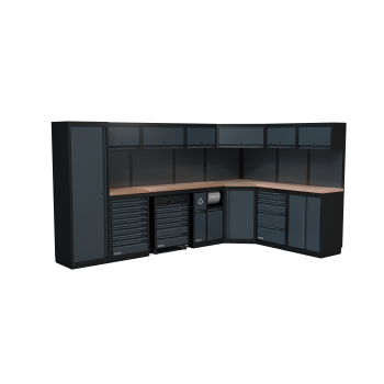 NEXT MSS mööbli komplekt puidust töötasapinnaga 5026mm