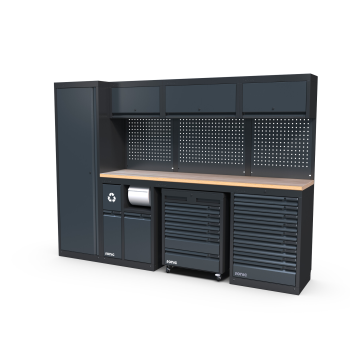 NEXT MSS mööbli komplekt puidust töötasapinnaga 2803mm