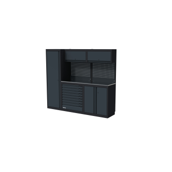 NEXT MSS mööbli komplekt roostevabast metallist töötasapinnaga 2300mm