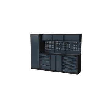 NEXT MSS mööbli komplekt roostevabast metallist töötasapinnaga 2803mm