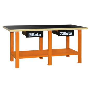 Töökojalaud C56W O-WORKBENCH WITH WOOD TOP