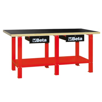 Töökojalaud C56W R-WORKBENCH WITH WOOD TOP