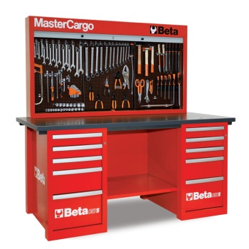 C57S B/R-MASTERCARGO WORKBENCH RED