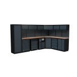 NEXT MSS mööbli komplekt puidust töötasapinnaga 5026mm