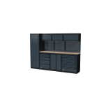 NEXT MSS mööbli komplekt puidust töötasapinnaga 2803mm