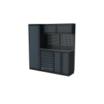 NEXT MSS mööbli komplekt roostevabast metallist töötasapinnaga 1958mm