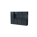 NEXT MSS mööbli komplekt roostevabast metallist töötasapinnaga 2803mm