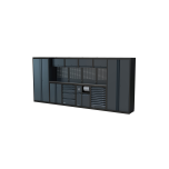 NEXT MSS mööbli komplekt roostevabast metallist töötasapinnaga 4524mm