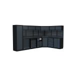 NEXT MSS mööbli komplekt roostevabast metallist töötasapinnaga 5026mm