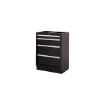 Töökojakapp Flexline Black 4 sahtliga