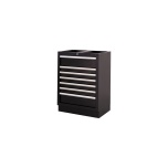 Töökojakapp Flexline Black 7 sahtliga