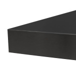 Töötasapind mustast laminaadist, 39 mm
