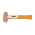 1385 2000-COPPER HEAD HAMMERS WOODEN