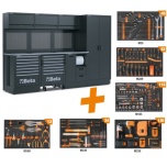 Töökoja sisustuse komplekt RSC50F 2.0 + 411 tööriista