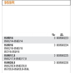 959 R/14-RUBBER+ SPRING X 959