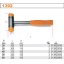 1392 60-DEAD-BLOW HAMMERS PLASTIC-STEEL