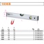 1696-B/500-ALUM MAGNETIC LEVELS