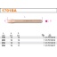 1701 BA17-SPARKPROOF HEXAGONAL CHISEL