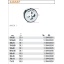 440-ASF-5/16 ROUND DIES 25,4 UNF