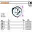 440-ASG-3/4 ROUND DIES 50,8 GAS