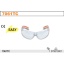 7061 TC-SAFETY GLASSES CLEAR POLY.LENSES