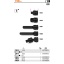 729-/16-IMPACT ADAPTERS 1"F-1/2M