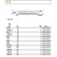 73-4-SMALL OPEN END WRENCHES
