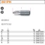 861-PH 3-1/4 PHILLIPS BITS-L25