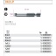 862-LP-1/4 STAND. TIP BITS L 50