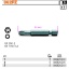 862-PZ 3-1/4 POZIDRIV BITS - L 50