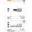 910 PT50-3/8 PENTATORX SCREW SOCKET DR