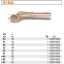91 BA46-SPARK-PROOF OFFSET RING WRENCHES
