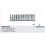920 AL/SB11-RAILS OF 11 SOCKETS 920AL