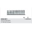 920 AL/SB11-RAILS OF 11 SOCKETS 920AL