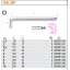 96 LBP3-BALL HEAD OFFSET HEX. KEY WR.